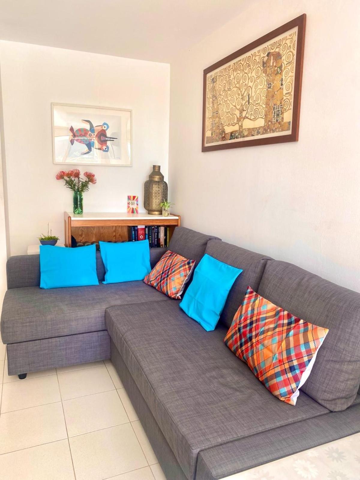 Casa Del Mar, Sunny Ocean View Appartement Right At The Beach! Los Llanos De Aridane Kültér fotó